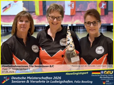 Foto des Albums: Fotoalbum 9 von den Deutsche Meisterschaften 2026 der Seniorinnen, Senioren & Versehrte in Ludwigshafen, Felix Bowling