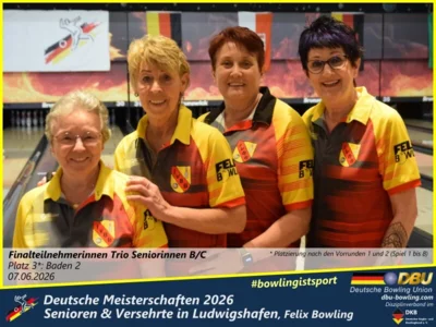 Foto des Albums: Fotoalbum 9 von den Deutsche Meisterschaften 2026 der Seniorinnen, Senioren & Versehrte in Ludwigshafen, Felix Bowling
