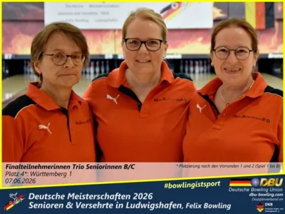 Foto des Albums: Fotoalbum 9 von den Deutsche Meisterschaften 2026 der Seniorinnen, Senioren & Versehrte in Ludwigshafen, Felix Bowling