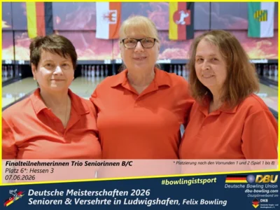 Foto des Albums: Fotoalbum 9 von den Deutsche Meisterschaften 2026 der Seniorinnen, Senioren & Versehrte in Ludwigshafen, Felix Bowling