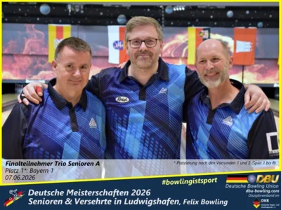 Foto des Albums: Fotoalbum 9 von den Deutsche Meisterschaften 2026 der Seniorinnen, Senioren & Versehrte in Ludwigshafen, Felix Bowling