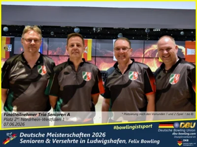 Foto des Albums: Fotoalbum 9 von den Deutsche Meisterschaften 2026 der Seniorinnen, Senioren & Versehrte in Ludwigshafen, Felix Bowling