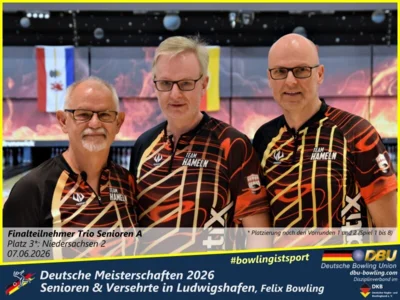 Foto des Albums: Fotoalbum 9 von den Deutsche Meisterschaften 2026 der Seniorinnen, Senioren & Versehrte in Ludwigshafen, Felix Bowling