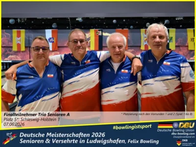 Foto des Albums: Fotoalbum 9 von den Deutsche Meisterschaften 2026 der Seniorinnen, Senioren & Versehrte in Ludwigshafen, Felix Bowling