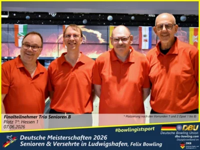 Foto des Albums: Fotoalbum 9 von den Deutsche Meisterschaften 2026 der Seniorinnen, Senioren & Versehrte in Ludwigshafen, Felix Bowling