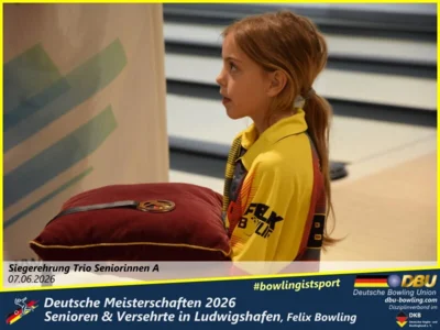 Foto des Albums: Fotoalbum 10 von den Deutsche Meisterschaften 2026 der Seniorinnen, Senioren & Versehrte in Ludwigshafen, Felix Bowling
