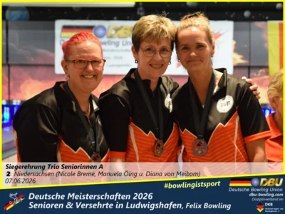 Foto des Albums: Fotoalbum 10 von den Deutsche Meisterschaften 2026 der Seniorinnen, Senioren & Versehrte in Ludwigshafen, Felix Bowling
