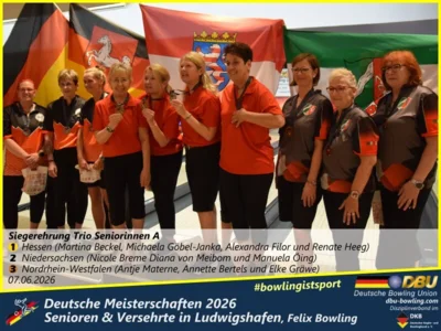 Foto des Albums: Fotoalbum 10 von den Deutsche Meisterschaften 2026 der Seniorinnen, Senioren & Versehrte in Ludwigshafen, Felix Bowling