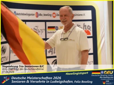 Foto des Albums: Fotoalbum 10 von den Deutsche Meisterschaften 2026 der Seniorinnen, Senioren & Versehrte in Ludwigshafen, Felix Bowling