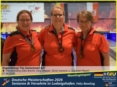 Foto des Albums: Fotoalbum 10 von den Deutsche Meisterschaften 2026 der Seniorinnen, Senioren & Versehrte in Ludwigshafen, Felix Bowling