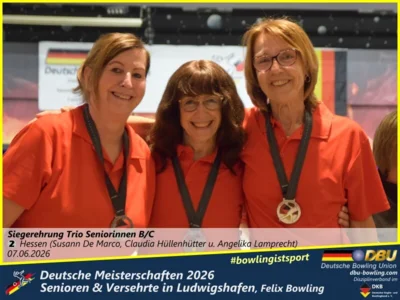Foto des Albums: Fotoalbum 10 von den Deutsche Meisterschaften 2026 der Seniorinnen, Senioren & Versehrte in Ludwigshafen, Felix Bowling