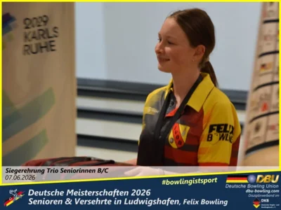 Foto des Albums: Fotoalbum 10 von den Deutsche Meisterschaften 2026 der Seniorinnen, Senioren & Versehrte in Ludwigshafen, Felix Bowling