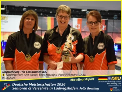 Foto des Albums: Fotoalbum 10 von den Deutsche Meisterschaften 2026 der Seniorinnen, Senioren & Versehrte in Ludwigshafen, Felix Bowling