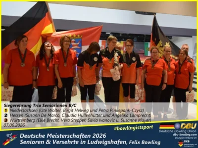 Foto des Albums: Fotoalbum 10 von den Deutsche Meisterschaften 2026 der Seniorinnen, Senioren & Versehrte in Ludwigshafen, Felix Bowling