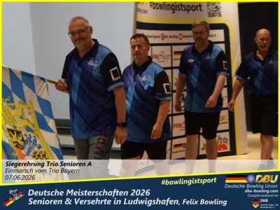 Foto des Albums: Fotoalbum 10 von den Deutsche Meisterschaften 2026 der Seniorinnen, Senioren & Versehrte in Ludwigshafen, Felix Bowling