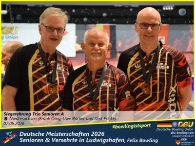 Foto des Albums: Fotoalbum 10 von den Deutsche Meisterschaften 2026 der Seniorinnen, Senioren & Versehrte in Ludwigshafen, Felix Bowling