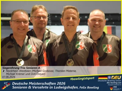 Foto des Albums: Fotoalbum 10 von den Deutsche Meisterschaften 2026 der Seniorinnen, Senioren & Versehrte in Ludwigshafen, Felix Bowling