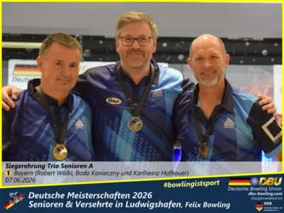 Foto des Albums: Fotoalbum 10 von den Deutsche Meisterschaften 2026 der Seniorinnen, Senioren & Versehrte in Ludwigshafen, Felix Bowling