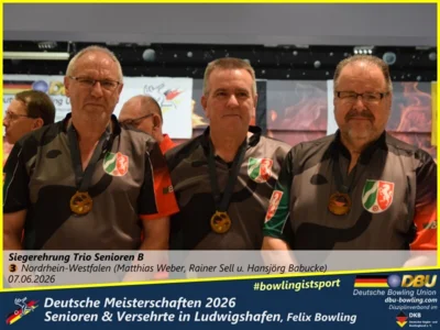 Foto des Albums: Fotoalbum 10 von den Deutsche Meisterschaften 2026 der Seniorinnen, Senioren & Versehrte in Ludwigshafen, Felix Bowling