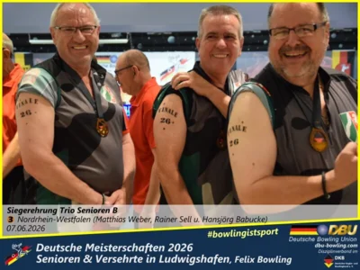 Foto des Albums: Fotoalbum 10 von den Deutsche Meisterschaften 2026 der Seniorinnen, Senioren & Versehrte in Ludwigshafen, Felix Bowling