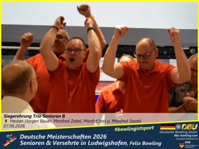 Foto des Albums: Fotoalbum 10 von den Deutsche Meisterschaften 2026 der Seniorinnen, Senioren & Versehrte in Ludwigshafen, Felix Bowling