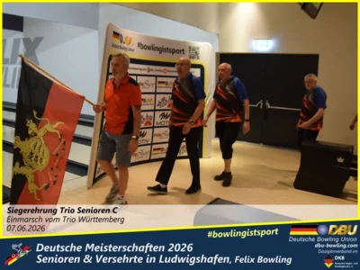 Foto des Albums: Fotoalbum 10 von den Deutsche Meisterschaften 2026 der Seniorinnen, Senioren & Versehrte in Ludwigshafen, Felix Bowling