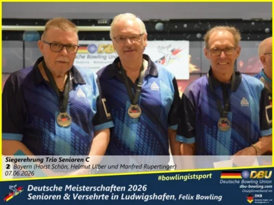 Foto des Albums: Fotoalbum 10 von den Deutsche Meisterschaften 2026 der Seniorinnen, Senioren & Versehrte in Ludwigshafen, Felix Bowling