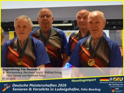 Foto des Albums: Fotoalbum 10 von den Deutsche Meisterschaften 2026 der Seniorinnen, Senioren & Versehrte in Ludwigshafen, Felix Bowling