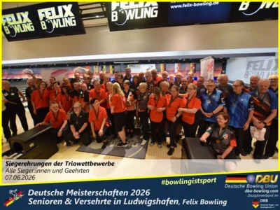 Foto des Albums: Fotoalbum 10 von den Deutsche Meisterschaften 2026 der Seniorinnen, Senioren & Versehrte in Ludwigshafen, Felix Bowling