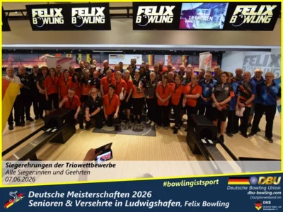 Foto des Albums: Fotoalbum 10 von den Deutsche Meisterschaften 2026 der Seniorinnen, Senioren & Versehrte in Ludwigshafen, Felix Bowling