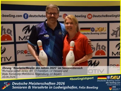 Foto des Albums: Fotoalbum 11 von den Deutsche Meisterschaften 2026 der Seniorinnen, Senioren & Versehrte in Ludwigshafen, Felix Bowling