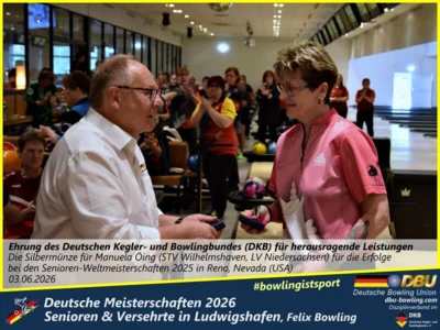 Foto des Albums: Fotoalbum 11 von den Deutsche Meisterschaften 2026 der Seniorinnen, Senioren & Versehrte in Ludwigshafen, Felix Bowling