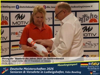 Foto des Albums: Fotoalbum 11 von den Deutsche Meisterschaften 2026 der Seniorinnen, Senioren & Versehrte in Ludwigshafen, Felix Bowling