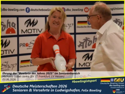 Foto des Albums: Fotoalbum 11 von den Deutsche Meisterschaften 2026 der Seniorinnen, Senioren & Versehrte in Ludwigshafen, Felix Bowling