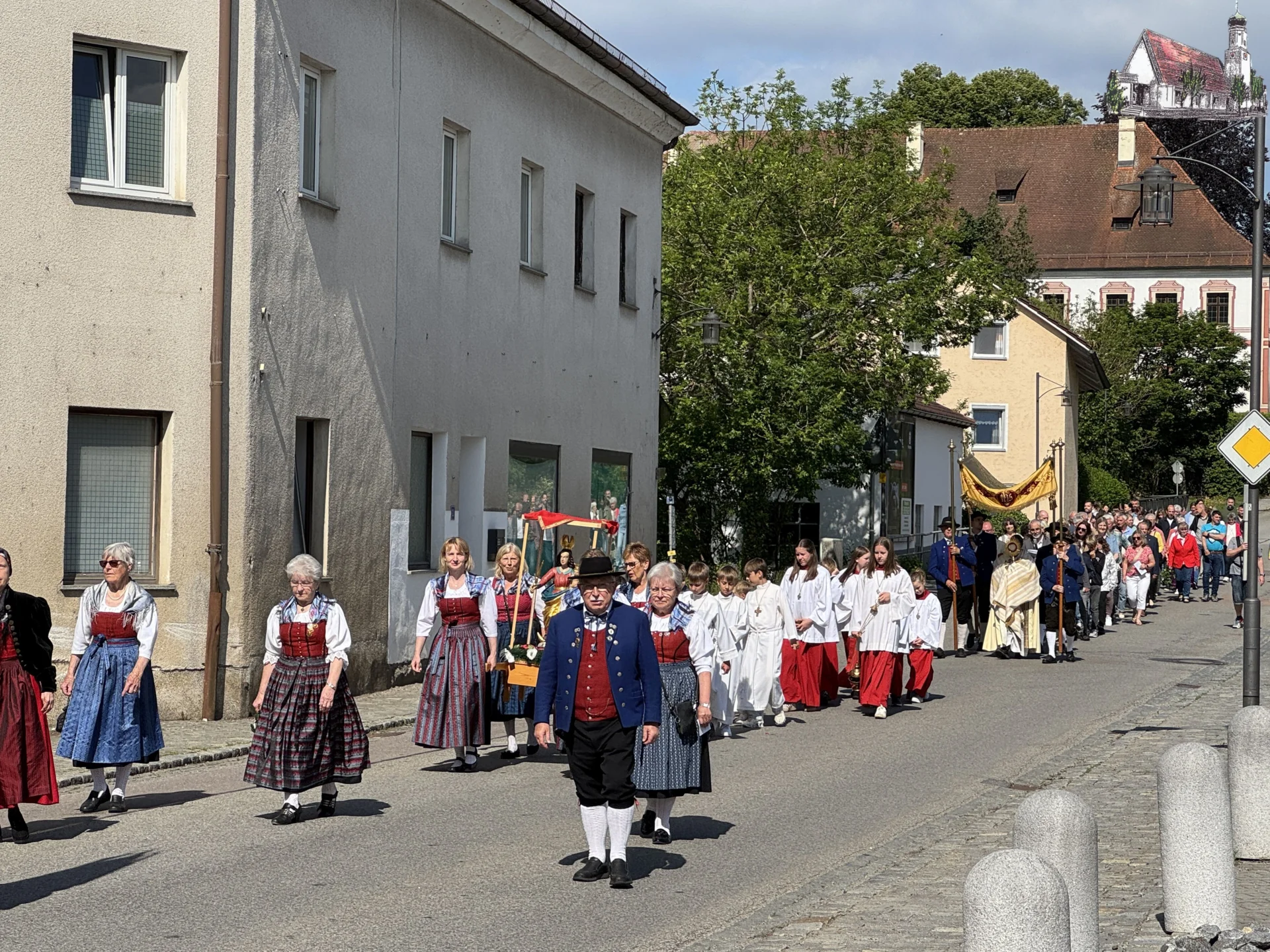 Bild: Fronleichnam Miltach 2026