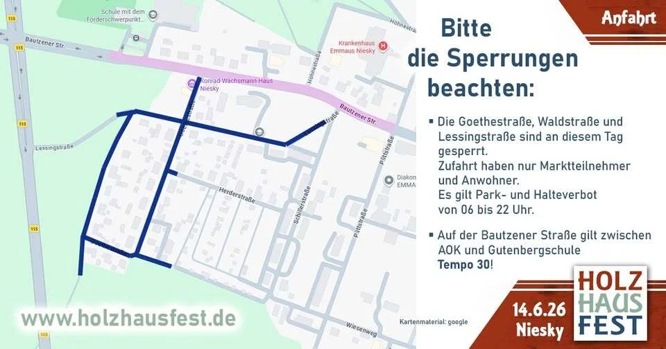 Bild: Sperrungen