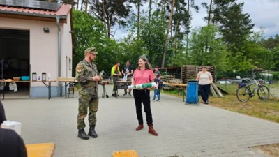 Fotoalbum Dritter Patenschaftstag der Bundeswehr mit der Gemeinde Borkheide