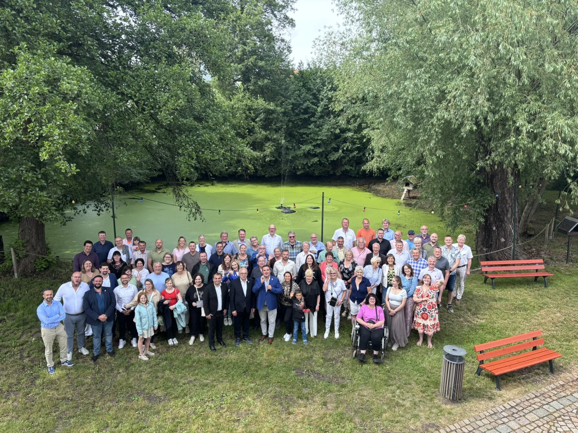 Bild: Abschluss am Herrenhaus