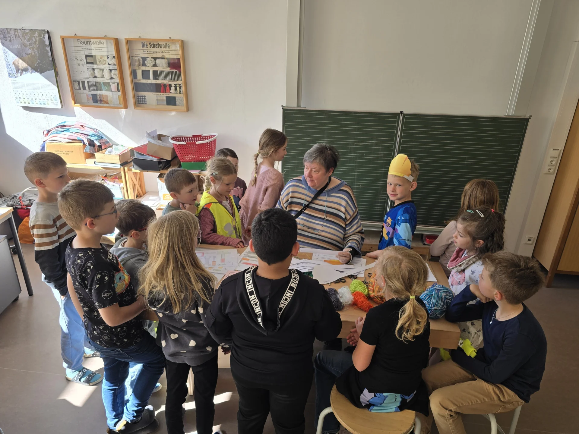 Bild: Vorbereitung der Bauarbeiter (1)