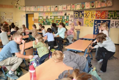 Foto des Albums: Klaro besucht die Klasse 1