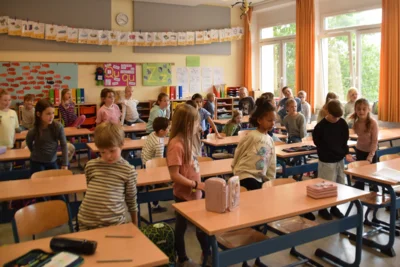 Foto des Albums: Klaro besucht die Klasse 1