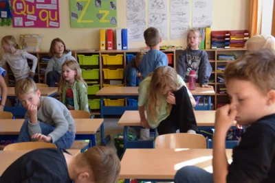 Foto des Albums: Klaro besucht die Klasse 1