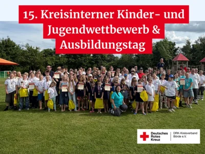 DRK-Ausbildungstag im Kalibad Zielitz  (Bild vergr&ouml;&szlig;ern)