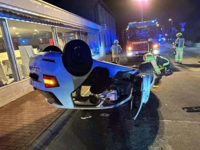 Foto des Albums: 23.01.2024 Person eingeklemmt  - Oebisfelder Str. Velpke -  PKW überschlagen
