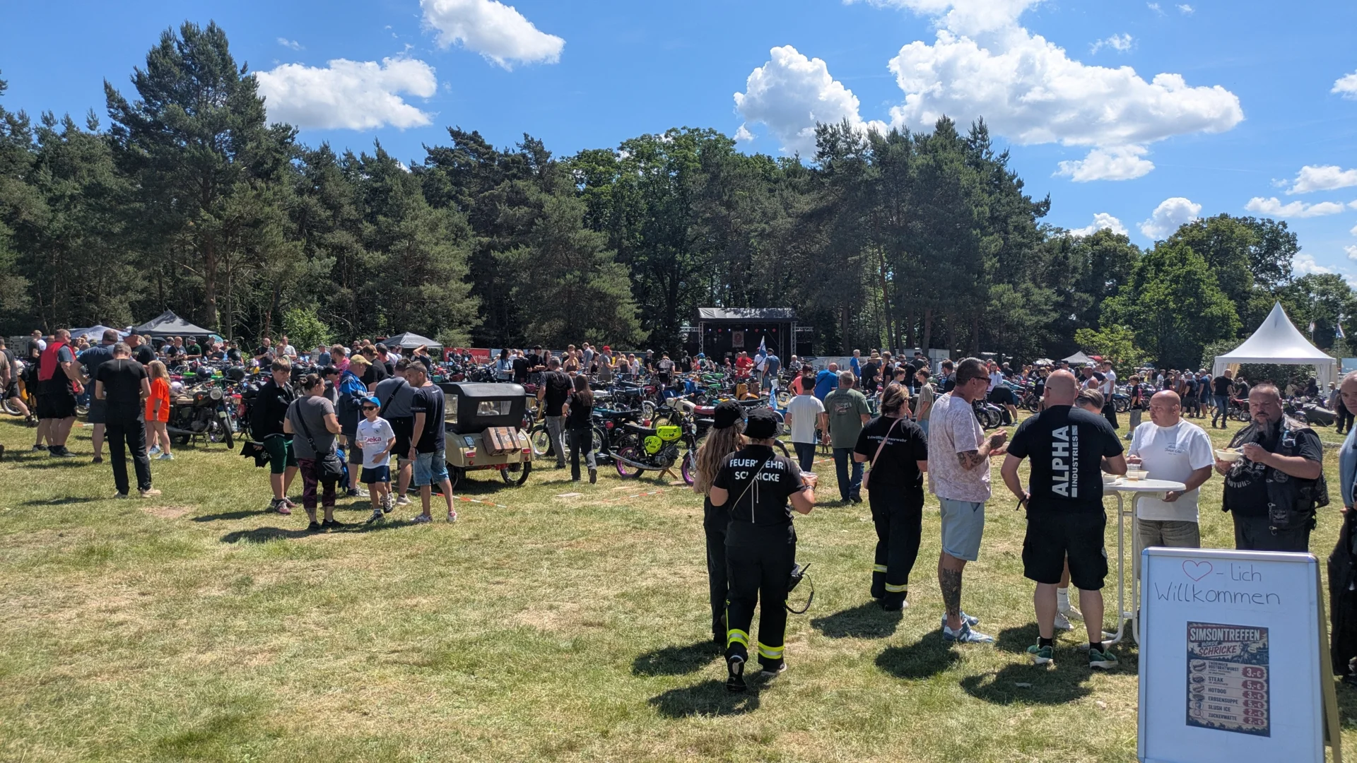 Bild: 3. Simson-Treffen in Schricke