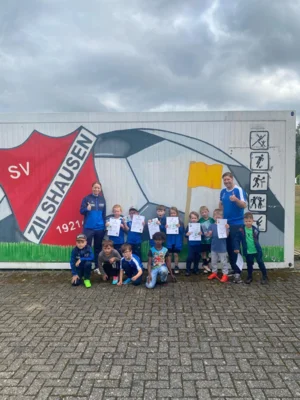 Foto des Albums: Bambini und F-Jugend der JSG Vorderhunsrück Zilshausen absolvieren das DFB-Schnupperabzeichen