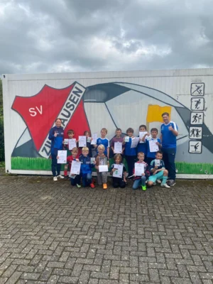 Foto des Albums: Bambini und F-Jugend der JSG Vorderhunsrück Zilshausen absolvieren das DFB-Schnupperabzeichen