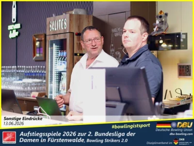 Foto des Albums: Fotoalbum von den Aufstiegsspiele 2026 zur 2. Bundesliga der Damen in Fürstenwalde, Bowling Strikers 2.0