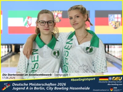 Foto des Albums: Fotoalbum 1: Deutsche Meisterschaften 2026 der Jugend A (U18) in Berlin, City Bowling Hasenheide