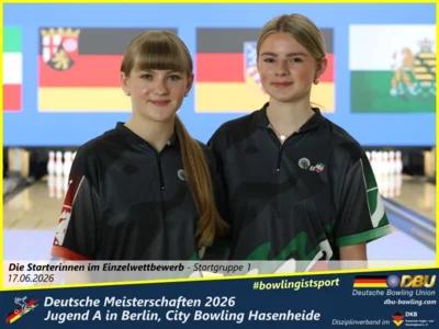 Foto des Albums: Fotoalbum 1: Deutsche Meisterschaften 2026 der Jugend A (U18) in Berlin, City Bowling Hasenheide